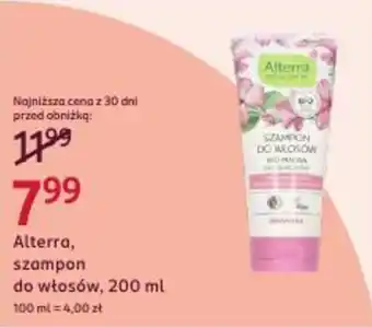 Rossmann Alterra, szampon do włosów oferta