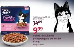 Rossmann Purina Felix, karma pełnoporcjowa dla kotów oferta