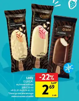 Intermarche Lody O LA LA! oferta