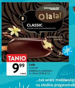 Intermarche Lody O LA LA! CLASSIC oferta