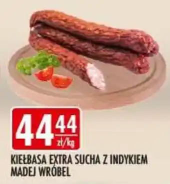 Sklepy Doroty Kiełbasa Extra Sucha z Indykiem Madej Wróbel oferta