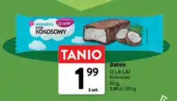 Intermarche Niebiański Baton Kokosowy O La La! oferta