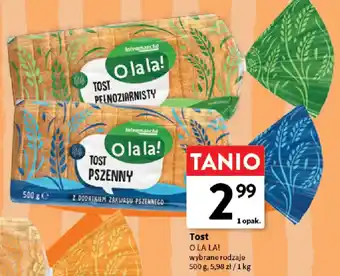 Intermarche Tost O LA LA! oferta