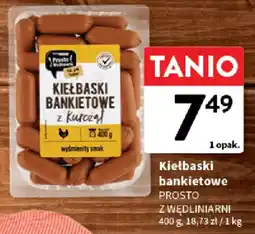 Intermarche Kielbaski bankietowe PROSTO z wędliniarni oferta