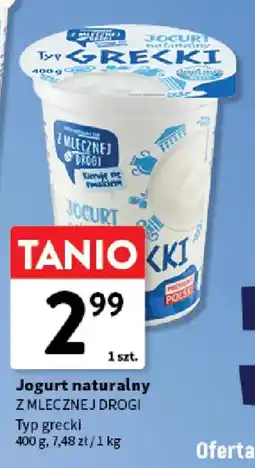 Intermarche Jogurt naturalny Z MLECZNEJ DROGI Typ grecki oferta