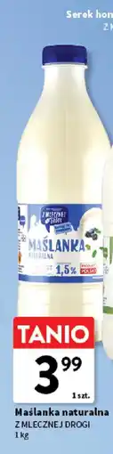Intermarche Maślanka naturalna Z MLECZNEJ DROGI oferta
