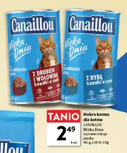 Intermarche Mokra karma dla kotów CANAILLOU Miska Dnia oferta