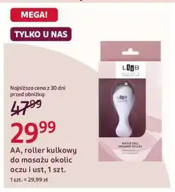 Rossmann AA, roller kulkowy do masażu okolic oczu i ust, 1 szt oferta