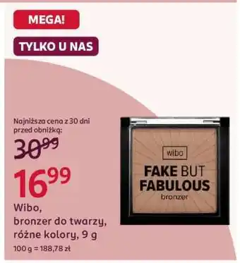 Rossmann Wibo oferta