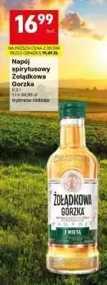 Delikatesy Centrum Napój spirytusowy Żołądkowa Gorzka oferta