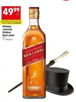 Delikatesy Centrum Whisky Johnnie Walker Red Label oferta