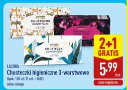 ALDI LACURA Chusteczki higieniczne 3-warstwowe oferta