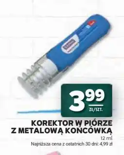 Stokrotka Market Korektor w piórze z metalową końcówką oferta