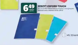 Stokrotka Market Zeszyt Oxford Touch oferta
