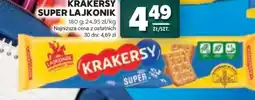 Stokrotka Market Krakersy Super Lajkonik oferta