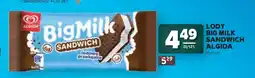 Stokrotka Market Lody Big Milk Sandwich Algida oferta