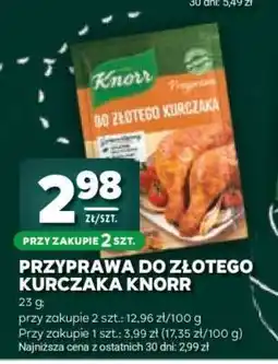 Stokrotka Market Przyprawa do Złotego Kurczaka Knorr oferta
