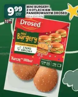 Stokrotka Market Mini Burgery z Kotlecikiem Panierowanym Drosed oferta