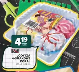 Stokrotka Market Lody Iza 4-smakowe Koral oferta