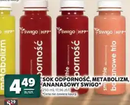 Stokrotka Market Sok Odporność, Metabolizm, Ananasowy Swigo oferta