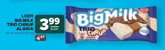 Stokrotka Market Lody Big Milk Trio Chrup Algida oferta