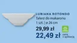 Stokrotka Market Lubiana Rotondo Talerz do makaronu oferta