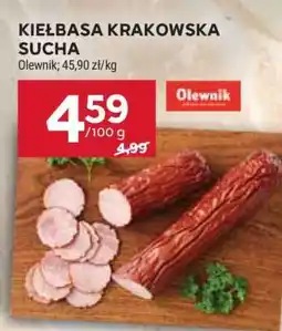 Stokrotka Market Kiełbasa krakowska sucha oferta