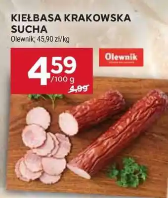 Stokrotka Market Kiełbasa krakowska sucha oferta