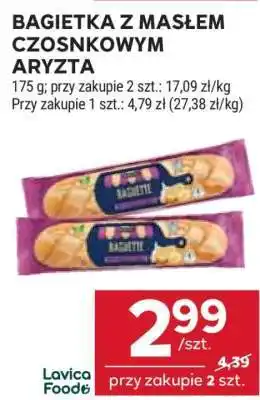 Stokrotka Market BAGIETKA Z MASŁEM CZOSNKOWYM ARYZTA oferta