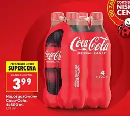 Biedronka Napój gazowany Coca Cola 4x500 ml oferta