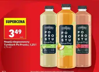 Biedronka Napój niegazowany Tymbark Po Prostu, 1,25 l oferta