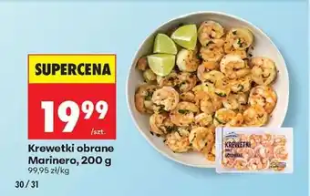 Biedronka Krewetki obrane Marinero, 200 g oferta