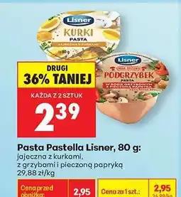 Biedronka Pasta Pastella Lisner, 80 g oferta