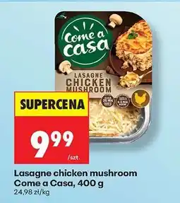 Biedronka Lasagne chicken mushroom Come a Casa, 400 g oferta