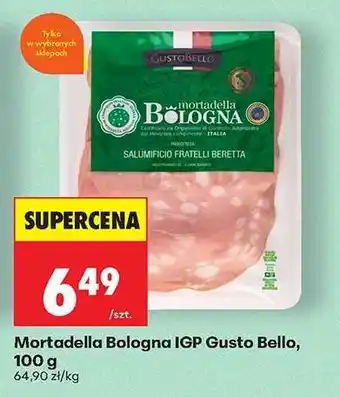 Biedronka Mortadella Bologna IGP Gusto Bello, 100 g oferta