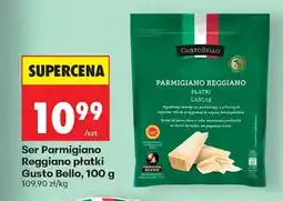 Biedronka Ser Parmigiano Reggiano płatki Gusto Bello, 100 g oferta