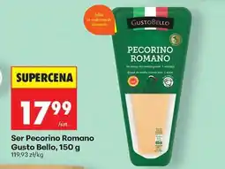Biedronka Ser Pecorino Romano Gusto Bello , 150 g oferta