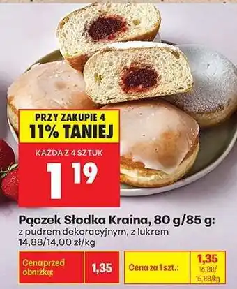 Biedronka Pączek Słodka Kraina, 80 g/85 g oferta