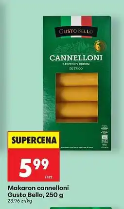 Biedronka Makaron cannelloni Gusto Bello 250 g oferta