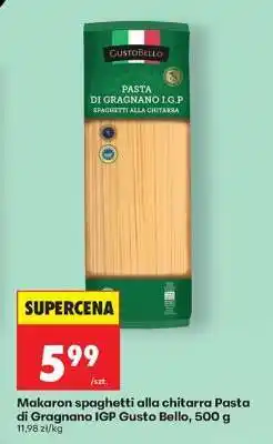 Biedronka Makaron spaghetti alla chitarra Pasta di Gragnano IGP Gusto/Bello, 500 g oferta