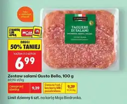 Biedronka Zestaw salami Gusto Bello , 100 g oferta