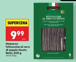 Biedronka Makaron fettuccine al nero di seppia Gusto Bello, 250 g oferta