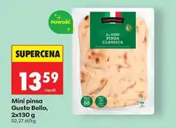 Biedronka Mini pinsa Gusto Bello, 2x130 g oferta