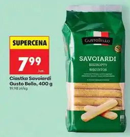 Biedronka Ciastka Savoiardi Gusto Bello 400 g oferta