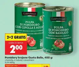 Biedronka Pomidory krojone Gusto Bello, 400 g oferta