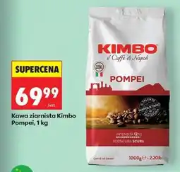 Biedronka Kawa ziarnista Kimbo Pompei, 1 kg oferta