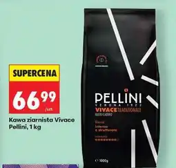 Biedronka Kawa ziarnista Vivace Pellini, 1 kg oferta