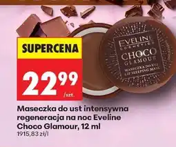 Biedronka Maseczka do ust intensywna regeneracja na noc Eveline Choco Glamour, 12 ml oferta