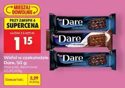Biedronka Wafel w czekoladzie Dare , 50 g oferta