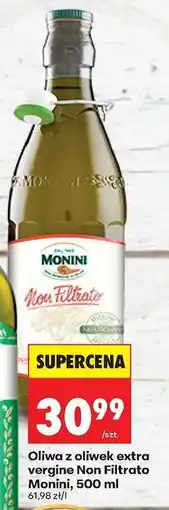 Biedronka Oliwa z oliwek extra vergine Non Filtrato Monini, 500 ml oferta